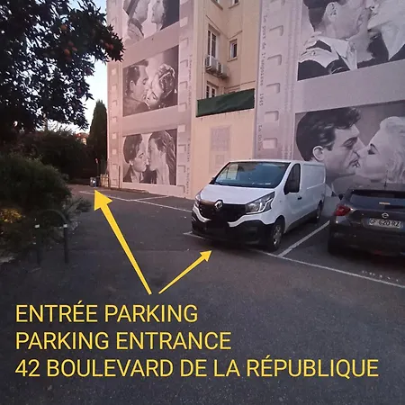 Grand Studio, Parking Prive, Cuisine Separee Cannes Exterior foto